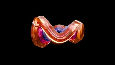 Create mesmerizing VJ loops with vibrant colored waves for music visuals Stock Footage 292872228