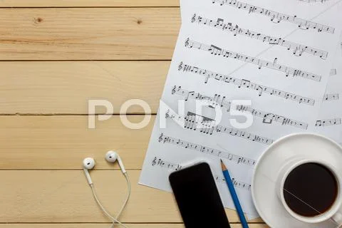 Create Music Sheet Note Paper By Myself.top View Music Sheet Note Paper.