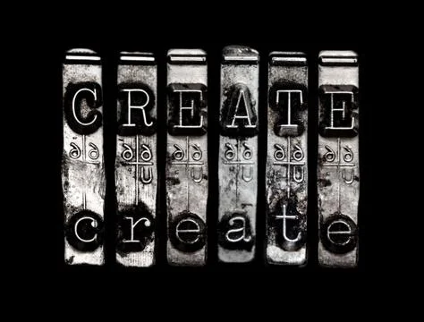 Create or invent word Stock Photos