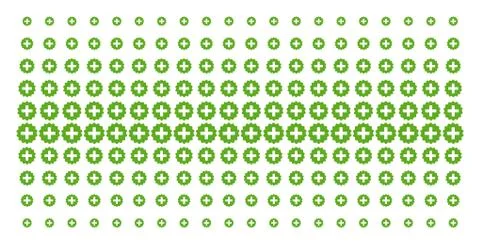 Create Shape Halftone Effect Stock Illustration