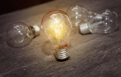 Create something with your idea Stock Photos