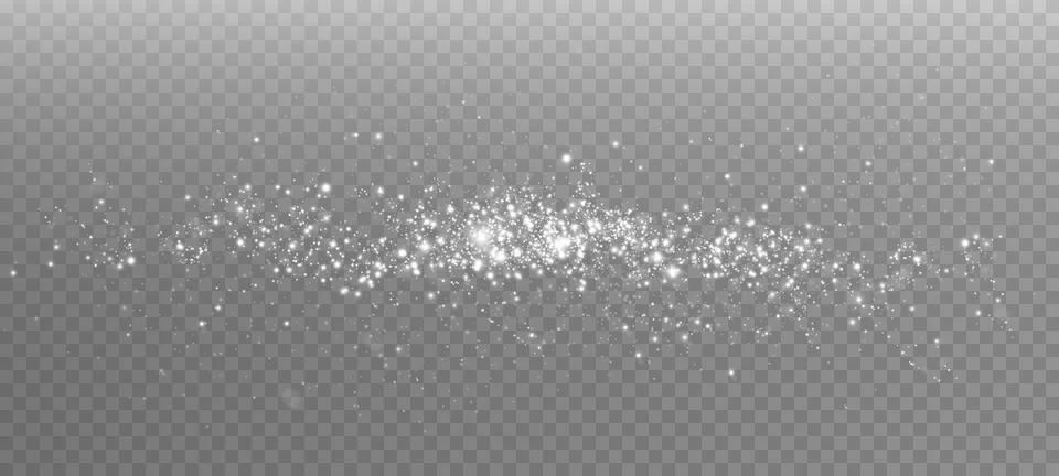 Create a Sparkling Glitter Effect that is perfect for Various Designs, Projects Stock Illustration