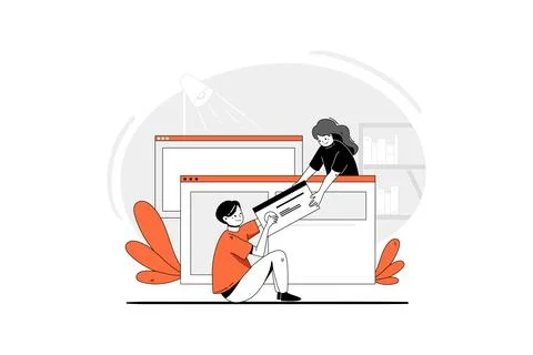 Create Startup Stock Illustration