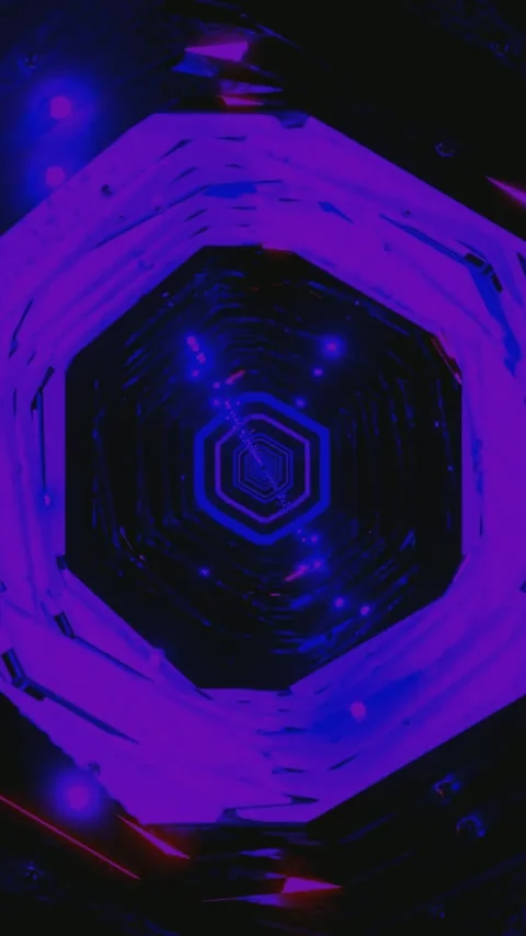 Create a stunning and immersive tunnel video vj loop screensaver with vibra.. Stock Footage 321575521