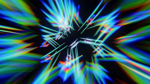 Create stunning VJ loops for music events with vibrant colorful patterns 스톡 동영상 293290142