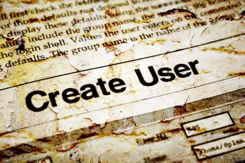 Create user 스톡 사진