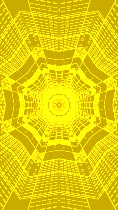 Create a vibrant tunnel effect showcasing intricate patterns and a seamless.. Stock Footage 321563147