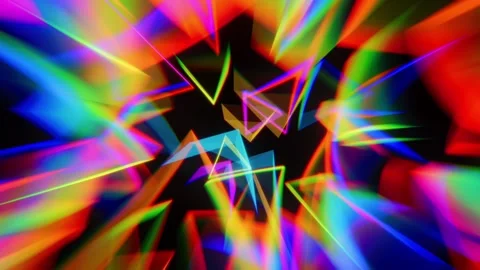Create vibrant vj loops for unforgettable music experiences at parties Stock Footage 293290204