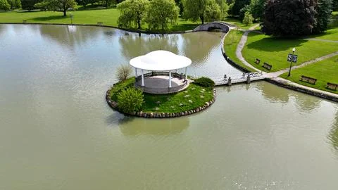 Created to be Enjoyed - Upper Onondaga Park - Syracuse, NY Stock-Fotos