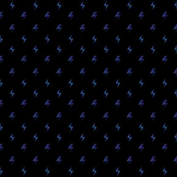 Created blue thunders texture background Stock Illustration