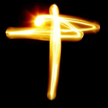 Created by light alphabet Stock Photos