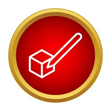 Creating 3d model icon design イラスト素材