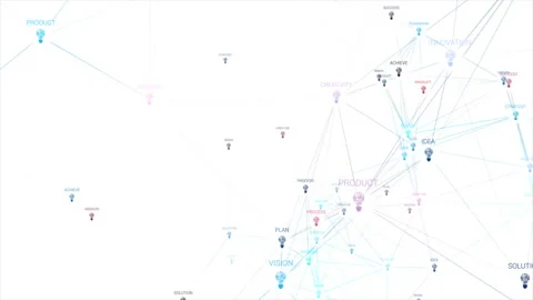 Creating a Bright Idea Video stock 97996338