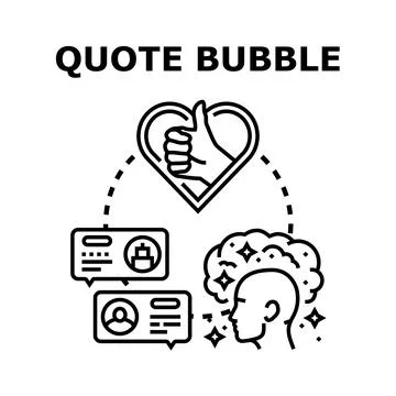 Creating content and positive feedback concept vector Stock Illustration