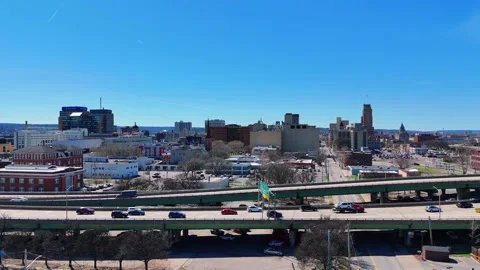 Creating a Corridor - Syracuse, NY Stock Footage 336591212