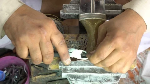 Creating a dagger Stock-Footage 112778083