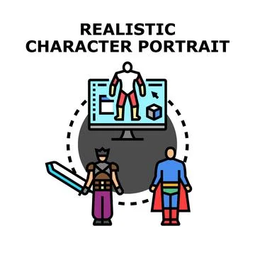 Creating digital characters for virtual game development イラスト素材