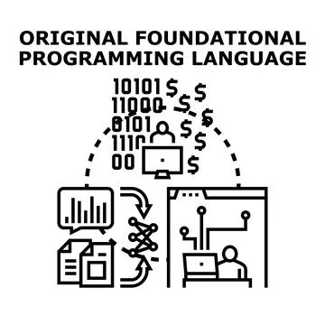 Creating digital content, programming, and data monetization Illustrazione stock