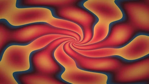 Creating a Dynamic Visual Swirl in Warm Abstract Colors Stock Footage 328618766
