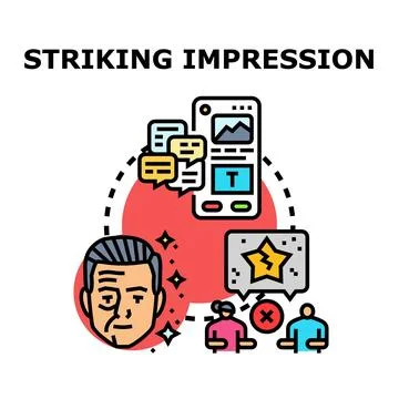 Creating a good online impression and avoiding bad feedback Stock Illustration