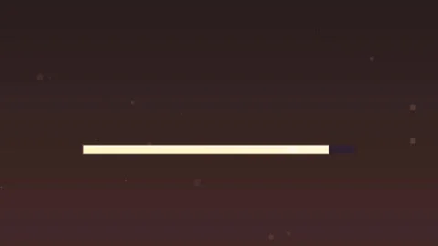 Creating a high quality progress bar design element for video content or we.. Stock Footage 323523024