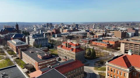 Creating an Impact - SU Campus - Syracuse, NY Foto stock