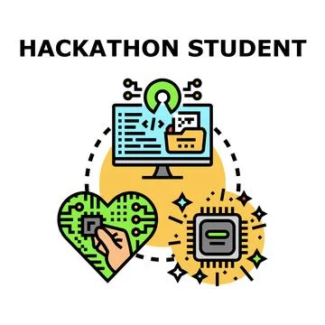 Creating innovative software solutions with technology development Stock Illustration