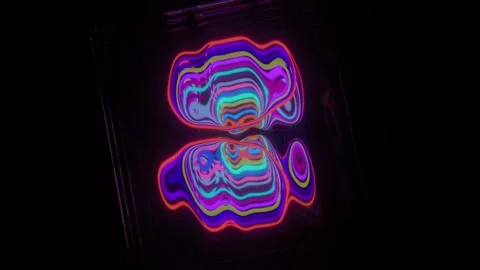 Creating mesmerizing VJ loop patterns for unforgettable music experiences Stock Footage 296217754