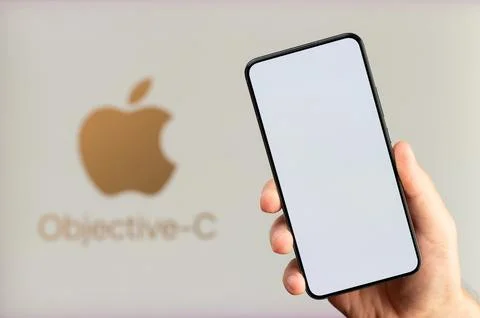 Creating mobile app with Objective-C Stock Photos