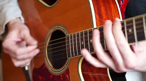 Creating music accords Stock Footage 60817552