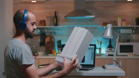 Creating new component in CAD program working from home 库存影片 141521449