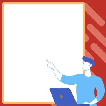 Creating New Computerized Filing System Filling Online Document Forms Speed Stock Illustration