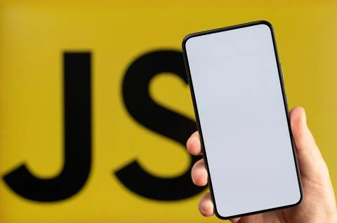 Creating new mobile app on JavaScript platform Stock-Fotos