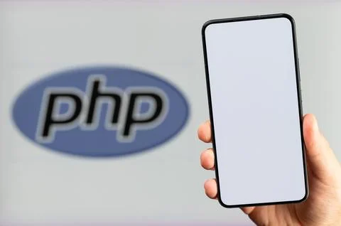 Creating new mobile app on PHP platform 写真素材