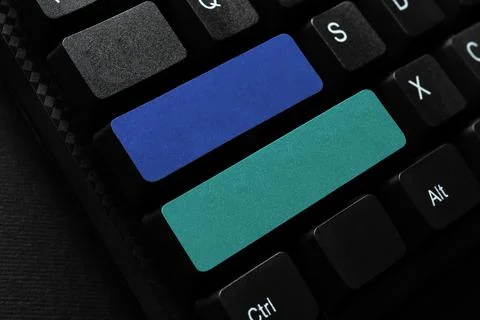 Creating New Programming Guidebook, Typing Program Source Codes, Internet Foto stock