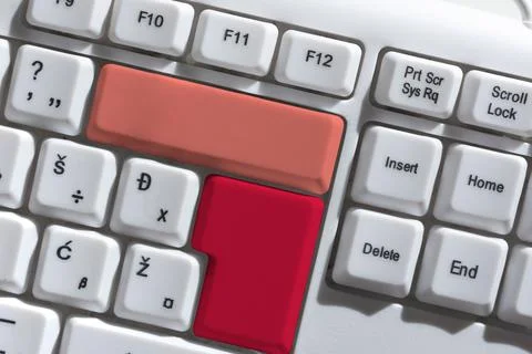 Creating New Programming Guidebook, Typing Program Source Codes, Internet Foto stock