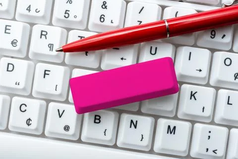 Creating New Word Processing Program, Fixing Complicated Programming Codes, Safe Foto stock