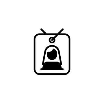 Creating a Professional Card ID Profile for Networking Stock Illustration