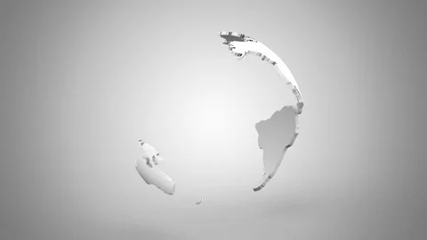 Creating a Rotating Globe Stock Footage 72425650