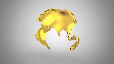 Creating a Rotating Globe Video stock 77919267