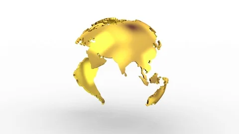 Creating a Rotating Globe Stock Footage 77936813