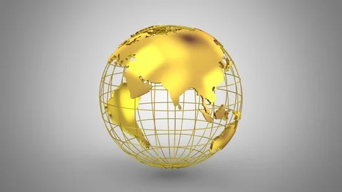 Creating a Rotating Globe Stock Footage 77943126