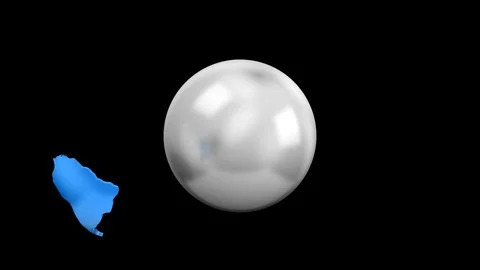 Creating a Rotating Globe Stock Footage 79589534