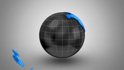 Creating a Rotating Globe Vidéo 80538608