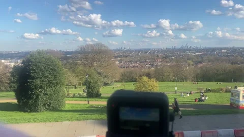 Creating a time lapce in a sunny day with action camera. Stock Footage 237945905
