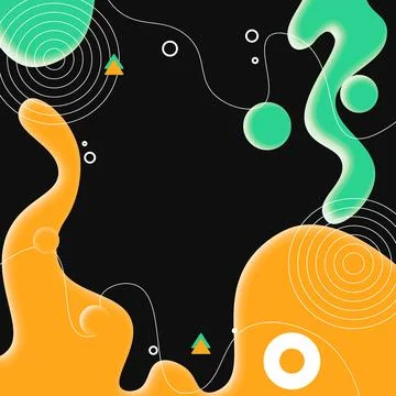 Creating a vibrant and dynamic visual composition. Stock Illustration