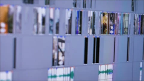 Creating a video for social media involves working with video editing software Stock Footage 272725664