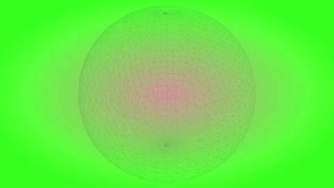 Creating visual patterns with changing colors and shapes in a simple animation Video stock 331348406