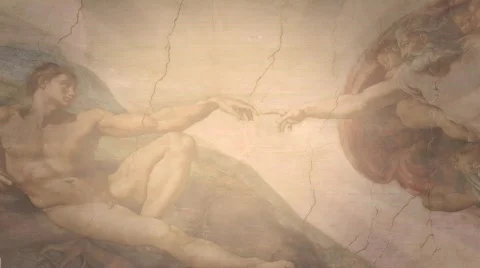 Creation of Adam Stock Footage 512721