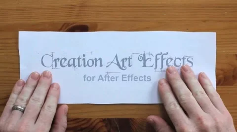 Creation Art Effects Stock After Effects